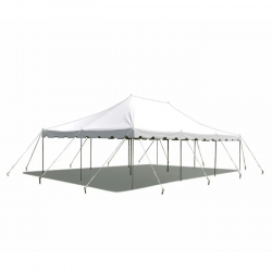 20 x 30 ft Pole Tent White