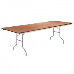 8 ft Folding Tables (Rectangular)